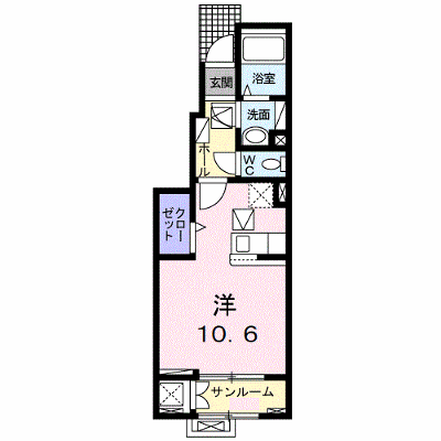 レグルス 103【管理NO：1-027026901-01030】 ★家具家電は申し込み後に搬入します★ ★2026年10月中旬入居可能★の物件画像