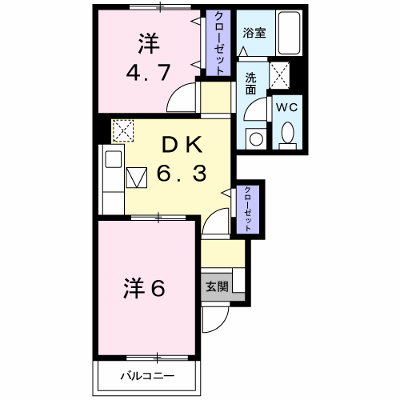 ブリッサ桜岡Ｆ 102【管理NO：1-013291902-01020】 ★家具家電は申し込み後に搬入します★ ★2026年09月中旬入居可能★の物件画像