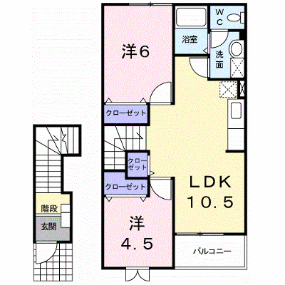 ヴィラ・ソリアードＡ 202【管理NO：1-012471201-02020】 ★家具家電は申し込み後に搬入します★ ★2026年09月上旬入居可能★の物件画像