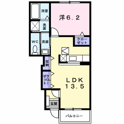 パーク・ユニゾン 102【管理NO：1-014436101-01020】 ★家具家電は申し込み後に搬入します★ ★2026年08月下旬入居可能★の物件画像