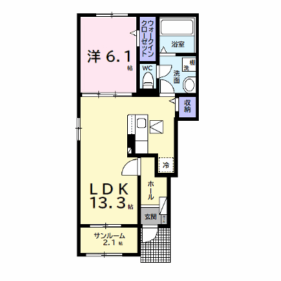 ベルメランジェＢ 101【管理NO：1-028020702-01010】 ★家具家電は申し込み後に搬入します★ ★2026年08月中旬入居可能★の物件画像