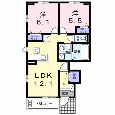 ドゥ　ルミエール 101【管理NO：1-024043501-01010】 ★家具家電は申し込み後に搬入します★ ★2026年09月中旬入居可能★の物件画像