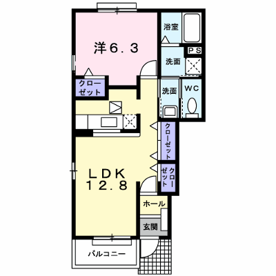サニーエミＢ 103【管理NO：1-013913002-01030】 ★家具家電は申し込み後に搬入します★の物件画像