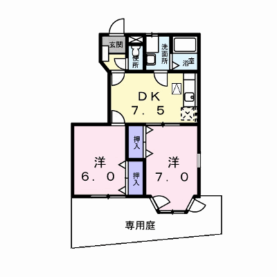 ピュアモール 101【管理NO：1-009601101-01010】 ★家具家電は申し込み後に搬入します★の物件画像