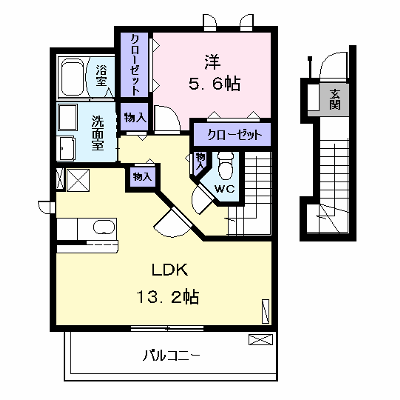 ラッフィナート 202【管理NO：1-017132101-02020】 ★家具家電は申し込み後に搬入します★ ★2026年09月中旬入居可能★の物件画像
