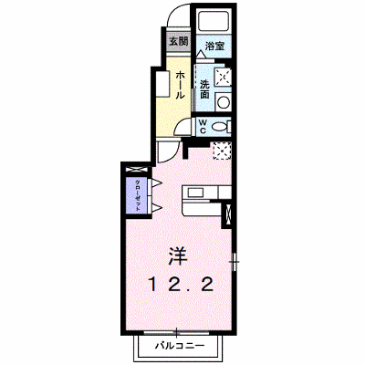 ベルコート 101【管理NO：1-014562401-01010】 ★家具家電は申し込み後に搬入します★ ★2026年10月中旬入居可能★の物件画像