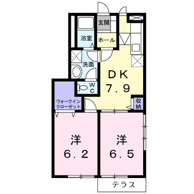 グローブⅡ 101【管理NO：1-009480701-01010】 ★家具家電は申し込み後に搬入します★ ★2026年09月中旬入居可能★の物件画像