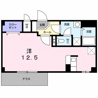パルコ庄界 101【管理NO：1-012729001-01010】 ★家具家電は申し込み後に搬入します★ ★2026年09月上旬入居可能★の物件画像