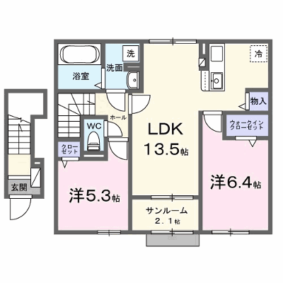パイオニア　伏 205【管理NO：1-028683101-02040】 ★家具家電は申し込み後に搬入します★ ★2026年12月下旬入居可能★の物件画像