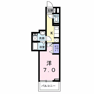 メゾンド・御領町 302【管理NO：1-027656401-03020】 ★家具家電は申し込み後に搬入します★ ★2026年10月上旬入居可能★の物件画像