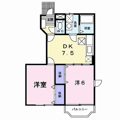 パルテールⅡ 101【管理NO：1-011617302-01010】 ★家具家電は申し込み後に搬入します★ ★2026年09月中旬入居可能★の物件画像