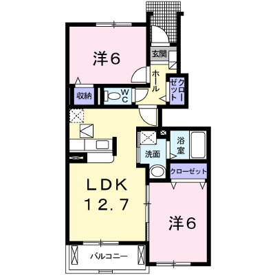 ノース　カレントⅡ 102【管理NO：1-015086101-01020】 ★家具家電は申し込み後に搬入します★ ★2026年09月中旬入居可能★の物件画像