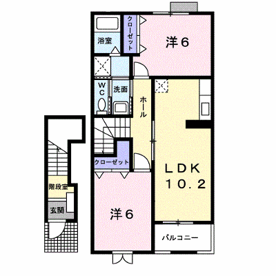 ポルトラーノⅢ 203【管理NO：1-012568102-02030】 ★家具家電は申し込み後に搬入します★の物件画像