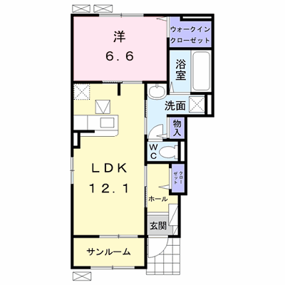 グラン・シャトレⅠ 101【管理NO：1-024832101-01010】 ★家具家電は申し込み後に搬入します★ ★2026年09月中旬入居可能★の物件画像