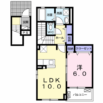 ボスカート　Ｃ．Ⅰ 203【管理NO：1-025889301-02030】 ★家具家電は申し込み後に搬入します★ ★2026年08月下旬入居可能★の物件画像