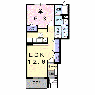 ヌーベル・シンワＥ 101【管理NO：1-014547402-01010】 ★家具家電は申し込み後に搬入します★ ★2026年11月下旬入居可能★の物件画像