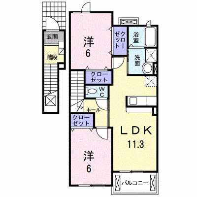 ロイヤルパーク　Ｂ 202【管理NO：1-015559102-02020】 ★家具家電は申し込み後に搬入します★ ★2026年09月中旬入居可能★の物件画像