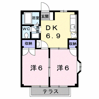 サンライズ大東　Ｂ 101【管理NO：1-006127702-01010】 ★家具家電は申し込み後に搬入します★ ★2026年09月中旬入居可能★の物件画像