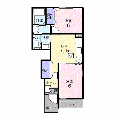 パ－クサイド・静 101【管理NO：1-013332901-01010】 ★家具家電は申し込み後に搬入します★ ★2026年08月下旬入居可能★の物件画像