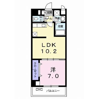 ヴィラ　ヴィオラ 102【管理NO：1-016716401-01020】 ★家具家電は申し込み後に搬入します★ ★2026年08月中旬入居可能★の物件画像