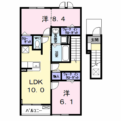 カーサみやびⅧ 205【管理NO：1-028320602-02040】 ★家具家電は申し込み後に搬入します★ ★2026年10月上旬入居可能★の物件画像