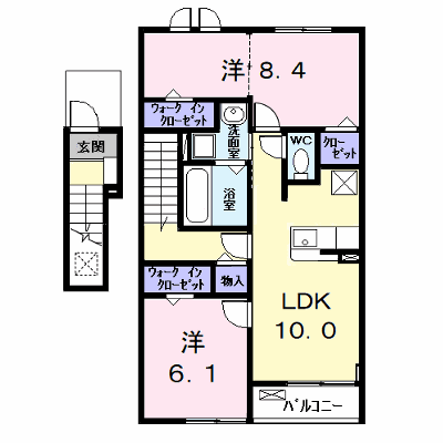 カーサみやびⅧ 202【管理NO：1-028320602-02020】 ★家具家電は申し込み後に搬入します★ ★2026年10月上旬入居可能★の物件画像
