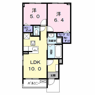 カーサみやびⅦ 101【管理NO：1-028320601-01010】 ★家具家電は申し込み後に搬入します★ ★2026年10月上旬入居可能★の物件画像