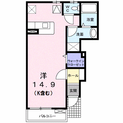 デル・トラ－ム 102【管理NO：1-014281801-01020】 ★家具家電は申し込み後に搬入します★の物件画像