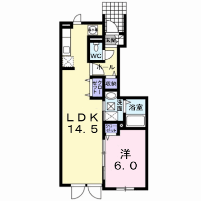 パレ・フォンテ－ヌ 104【管理NO：1-015341201-01040】 ★家具家電は申し込み後に搬入します★ ★2026年09月下旬入居可能★の物件画像