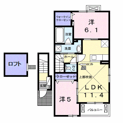 カーサカメリアⅡ 205【管理NO：1-021939302-02040】 ★家具家電は申し込み後に搬入します★ ★2026年09月下旬入居可能★の物件画像