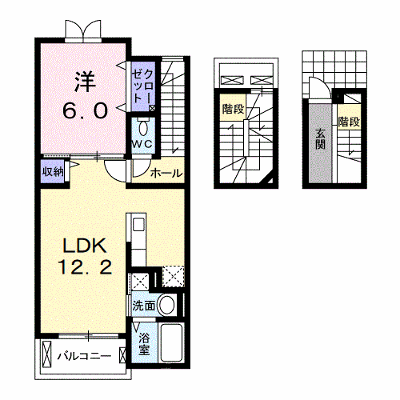 ヴィラ・ロイヤルⅡ 302【管理NO：1-018418302-03020】 ★家具家電は申し込み後に搬入します★ ★2026年09月下旬入居可能★の物件画像