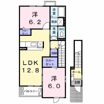 パーク・ユニゾン 203【管理NO：1-014436101-02030】 ★家具家電は申し込み後に搬入します★ ★2026年09月下旬入居可能★の物件画像