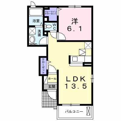ゼファーＢ 103【管理NO：1-017338902-01030】 ★家具家電は申し込み後に搬入します★ ★2026年09月下旬入居可能★の物件画像