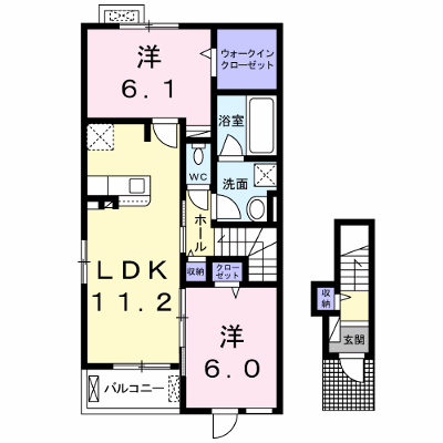 アストルム 201【管理NO：1-024829601-02010】 ★家具家電は申し込み後に搬入します★ ★2026年09月中旬入居可能★の物件画像
