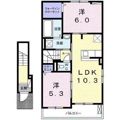 グランコートⅤ 203【管理NO：1-024103301-02030】 ★家具家電は申し込み後に搬入します★ ★2026年10月中旬入居可能★の物件画像