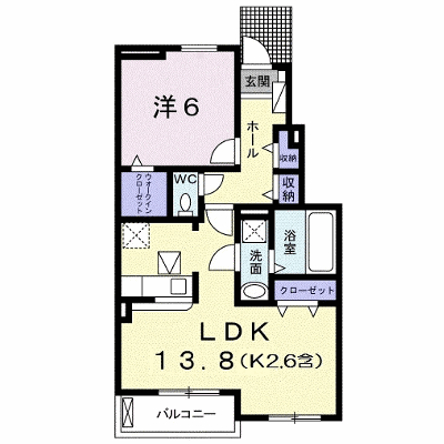 カーサ　ミニヨンⅡ 102【管理NO：1-023112801-01020】 ★家具家電は申し込み後に搬入します★ ★2026年09月下旬入居可能★の物件画像