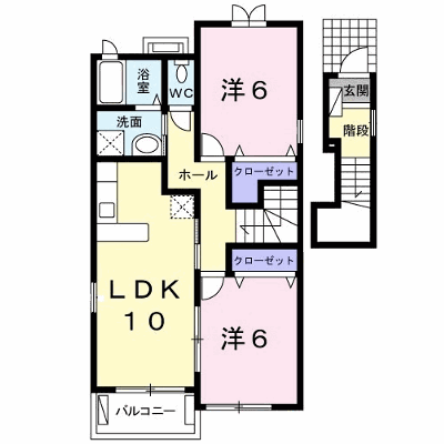 ｇｒａｃｅⅡΑ 201【管理NO：1-016075501-02010】 ★家具家電は申し込み後に搬入します★ ★2026年09月中旬入居可能★の物件画像