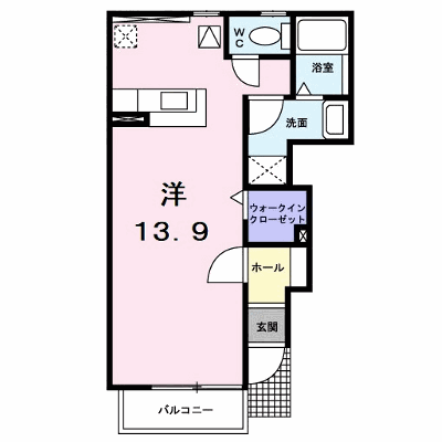 カーサ　ミニヨン 102【管理NO：1-013987501-01020】 ★家具家電は申し込み後に搬入します★ ★2026年09月中旬入居可能★の物件画像