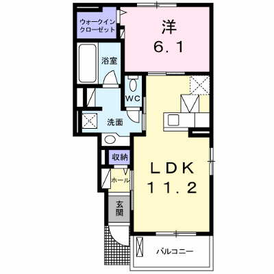 リオコリーナＢ 102【管理NO：1-022655801-01020】 ★家具家電は申し込み後に搬入します★の物件画像