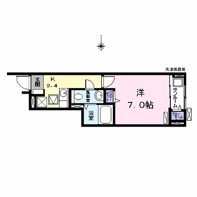 サン・ノーブル 103【管理NO：1-021223401-01030】 ★家具家電は申し込み後に搬入します★ ★2026年10月中旬入居可能★の物件画像