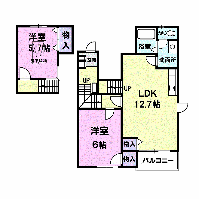エピナール 201【管理NO：1-010838201-02010】 ★家具家電は申し込み後に搬入します★ ★2026年10月上旬入居可能★の物件画像