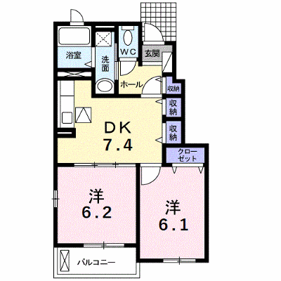 カルティエ冨貴 105【管理NO：1-017210701-01040】 ★家具家電は申し込み後に搬入します★の物件画像