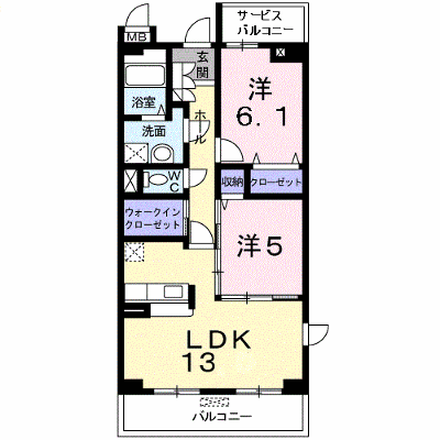 ガーデンヒルズ上ノ山１ 301【管理NO：1-015751201-03010】 ★家具家電は申し込み後に搬入します★の物件画像
