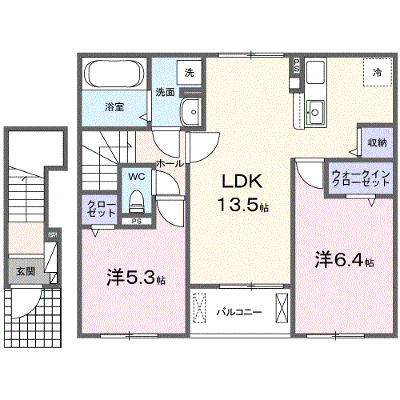サニアベル 204【管理NO：1-028701201-02040】 ★家具家電は申し込み後に搬入します★ ★2027年01月下旬入居可能★の物件画像
