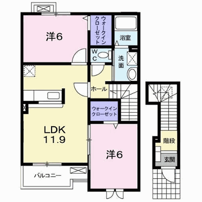 ラルジュ　フォンテーヌⅢ 202【管理NO：1-014581601-02020】 ★家具家電は申し込み後に搬入します★ ★2026年10月上旬入居可能★の物件画像