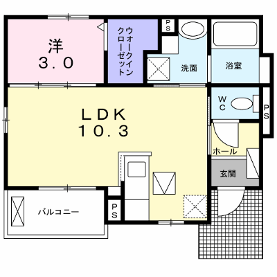 ブリーズ揖保川 101【管理NO：1-025522801-01010】 ★家具家電は申し込み後に搬入します★ ★2026年09月中旬入居可能★の物件画像