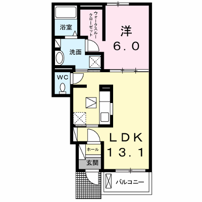 ラレース 103【管理NO：1-021210101-01030】 ★家具家電は申し込み後に搬入します★ ★2026年09月中旬入居可能★の物件画像