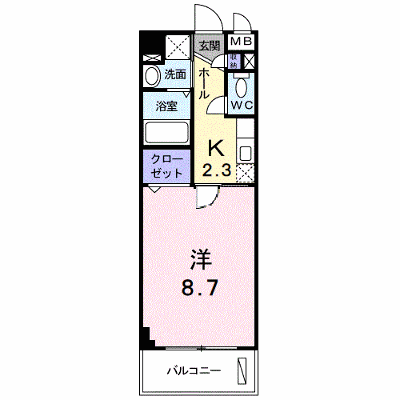 マンション・グラース 202【管理NO：1-013916401-02020】 ★家具家電は申し込み後に搬入します★ ★2026年09月中旬入居可能★の物件画像