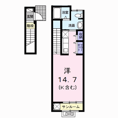 カーサ　フィオーレ 202【管理NO：1-019231101-02020】 ★家具家電は申し込み後に搬入します★ ★2026年09月中旬入居可能★の物件画像