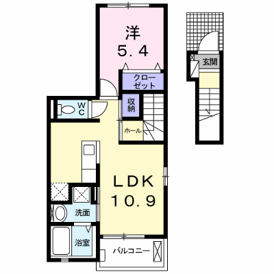 ミルクール 201【管理NO：1-023818901-02010】 ★家具家電は申し込み後に搬入します★ ★2026年11月中旬入居可能★の物件画像